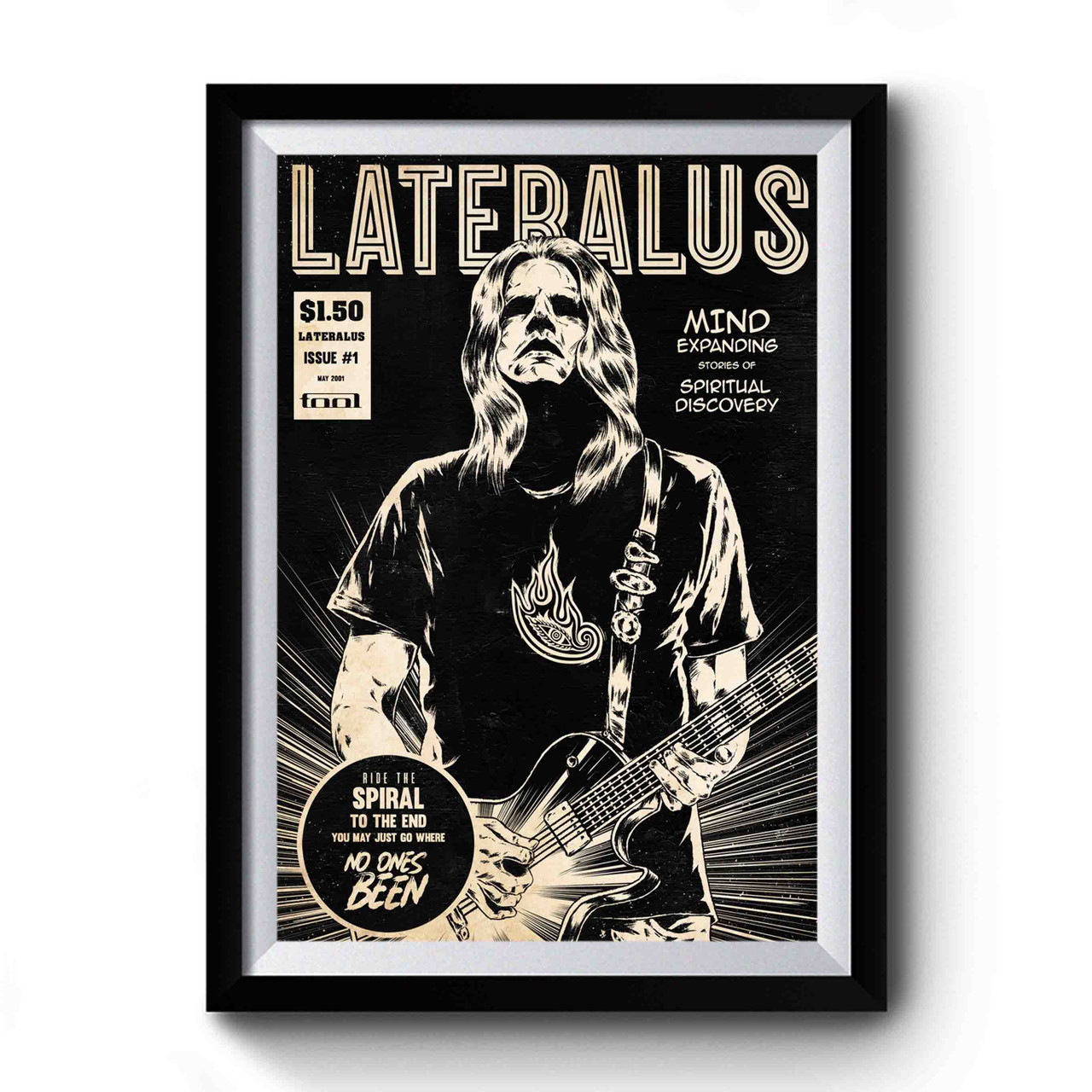 Lateralus Adam Jones Tool Band Premium Poster